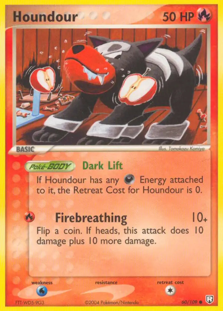 Houndour (60/109) [EX: Team Rocket Returns] - Pokemon Single