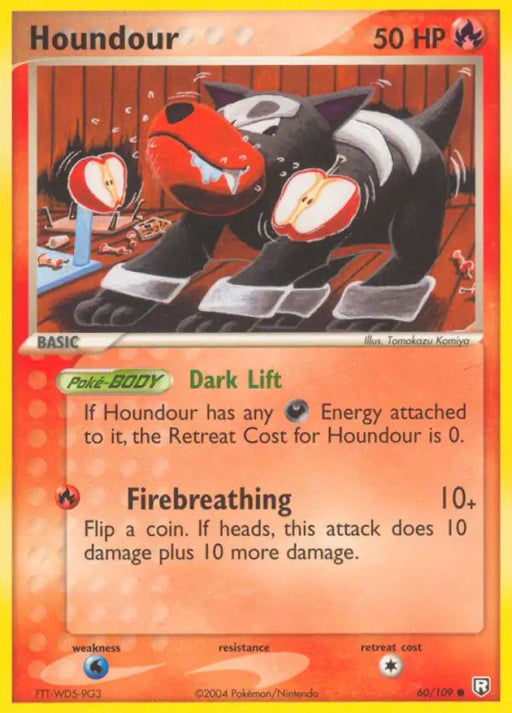 Houndour (60/109) [EX: Team Rocket Returns] - Pokemon Single