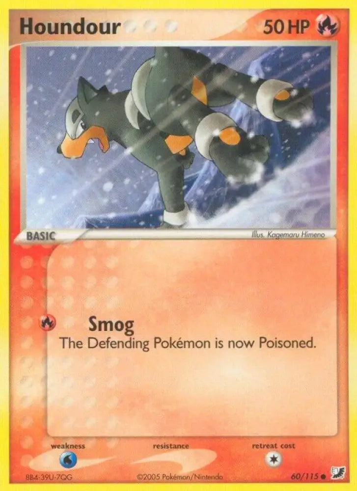 Houndour (60/115) [EX Unseen Forces]