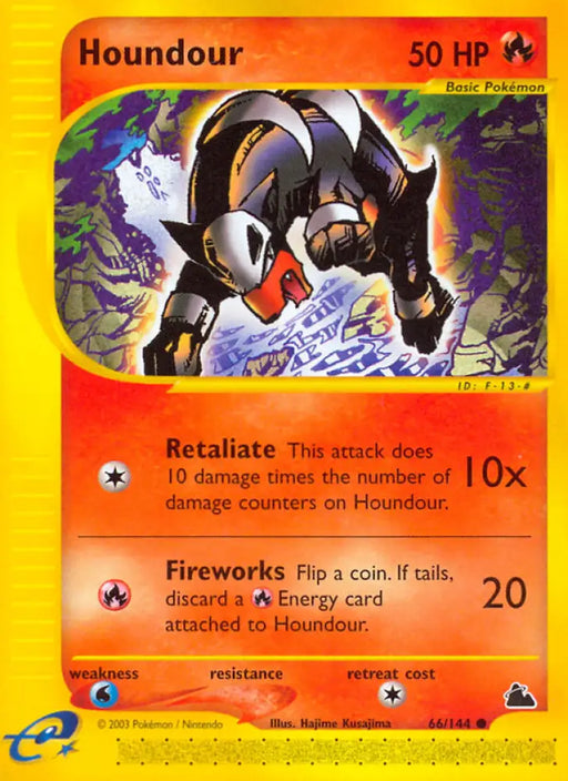 Houndour (66/144) [Skyridge] - Pokemon Single