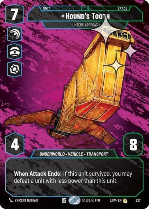 Hound's Tooth - Hunters' Approach (Prestige Foil) (827) [A Lawless Time]