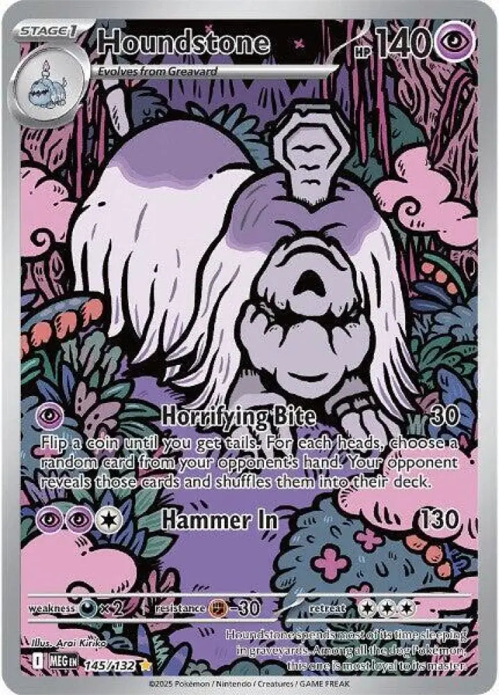 Houndstone - 145/132 [ME01: Mega Evolution]