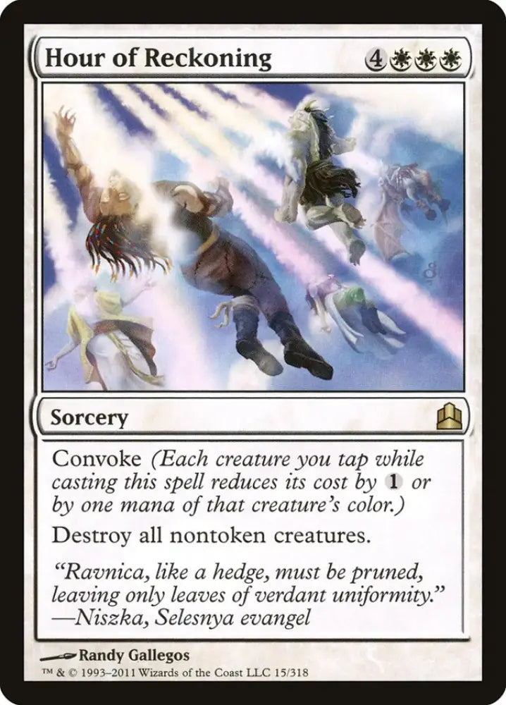 Hour of Reckoning [Commander 2011] - MTG Single
