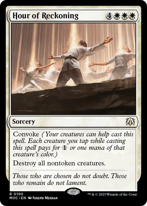Hour of Reckoning [March of the Machine Commander] - MTG Single