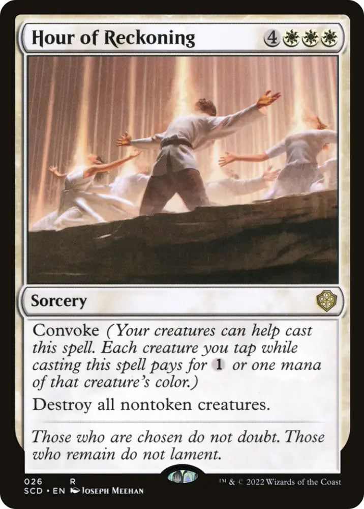 Hour of Reckoning [Starter Commander Decks] - MTG Single