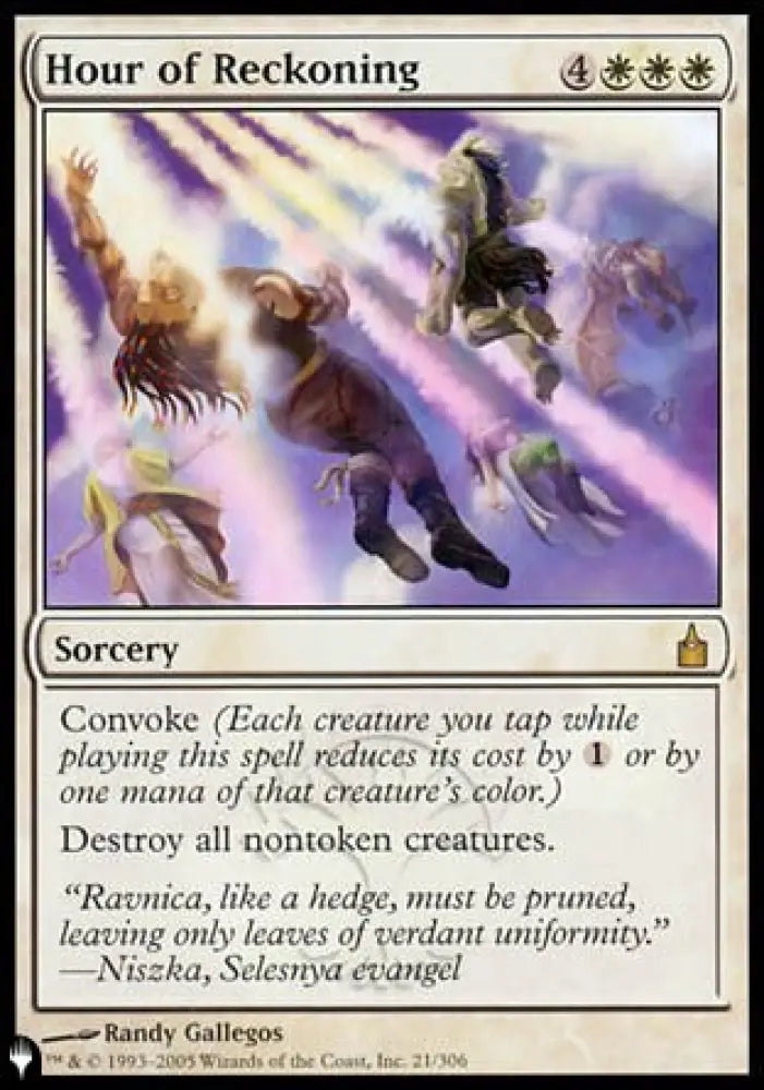 Hour of Reckoning [The List] - MTG Single