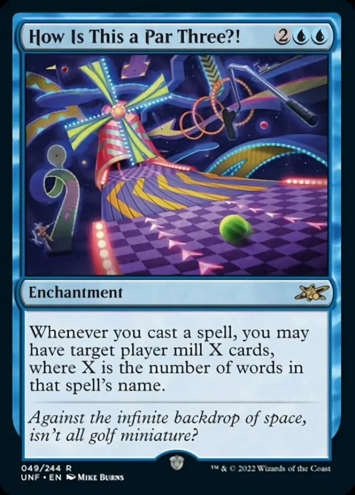 How Is This a Par Three?! [Unfinity] - MTG Single