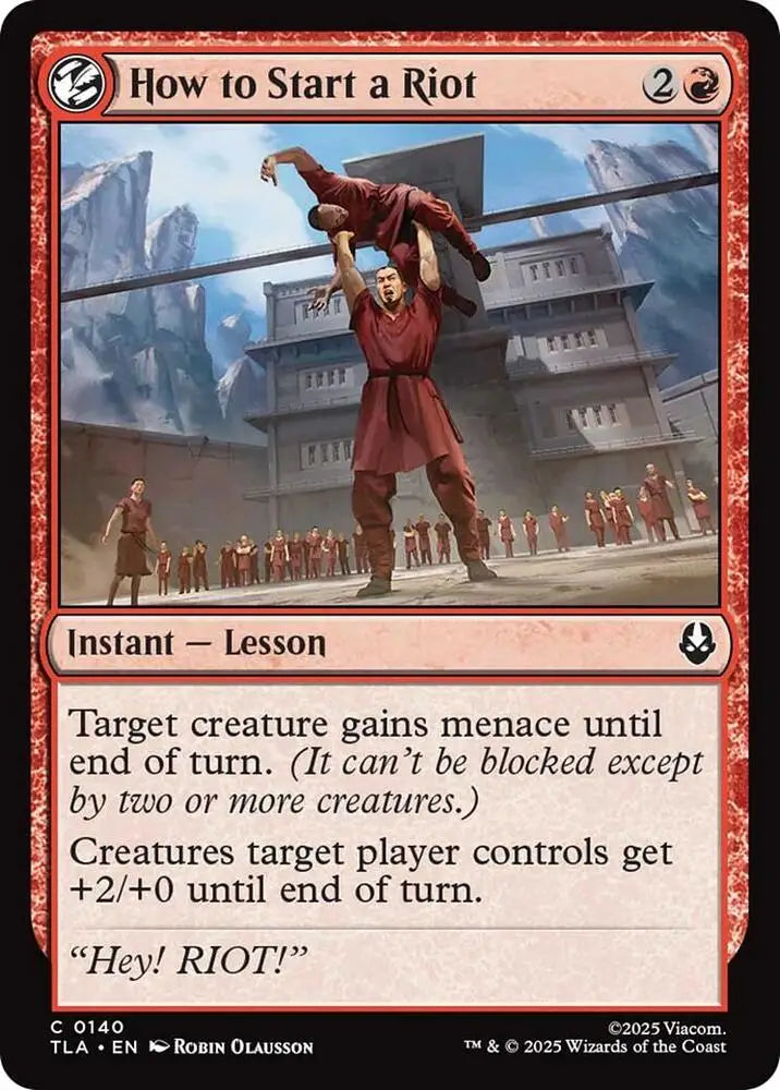 How to Start a Riot (140) [Avatar: The Last Airbender]