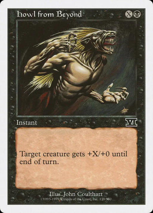 Howl from Beyond [Classic Sixth Edition] - MTG Single
