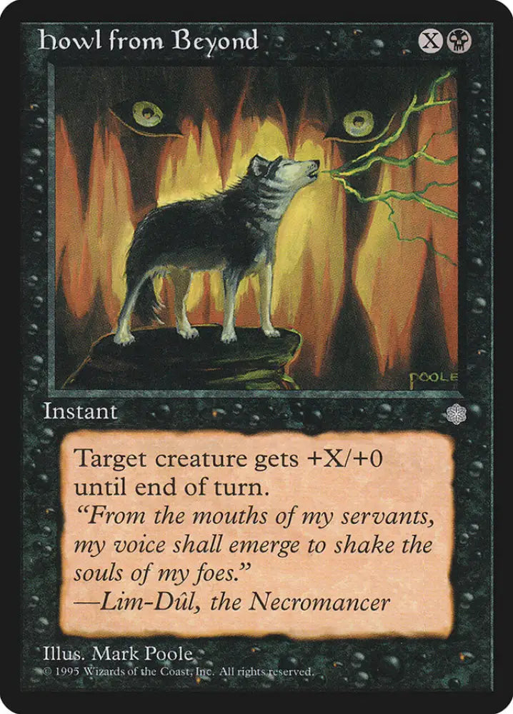 Howl from Beyond [Ice Age] - MTG Single