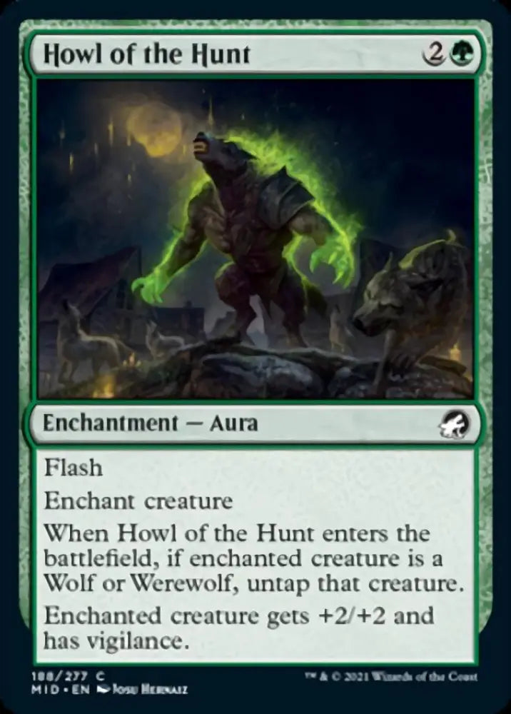 Howl of the Hunt [Innistrad: Midnight Hunt] - MTG Single