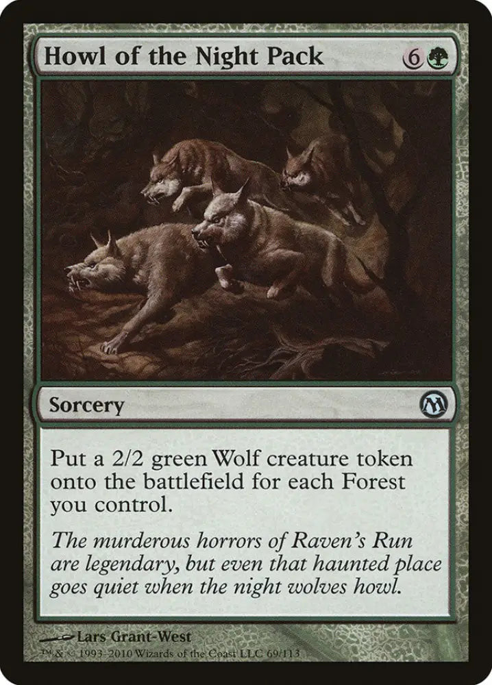 Howl of the Night Pack [Duels of the Planeswalkers] - MTG Single