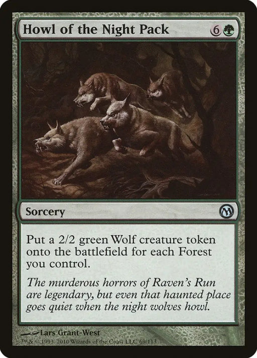 Howl of the Night Pack [Duels of the Planeswalkers] - MTG Single