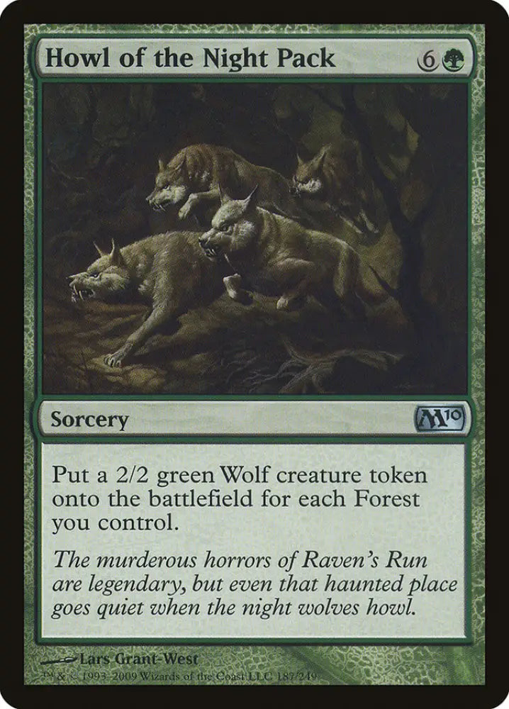 Howl of the Night Pack [Magic 2010] - MTG Single