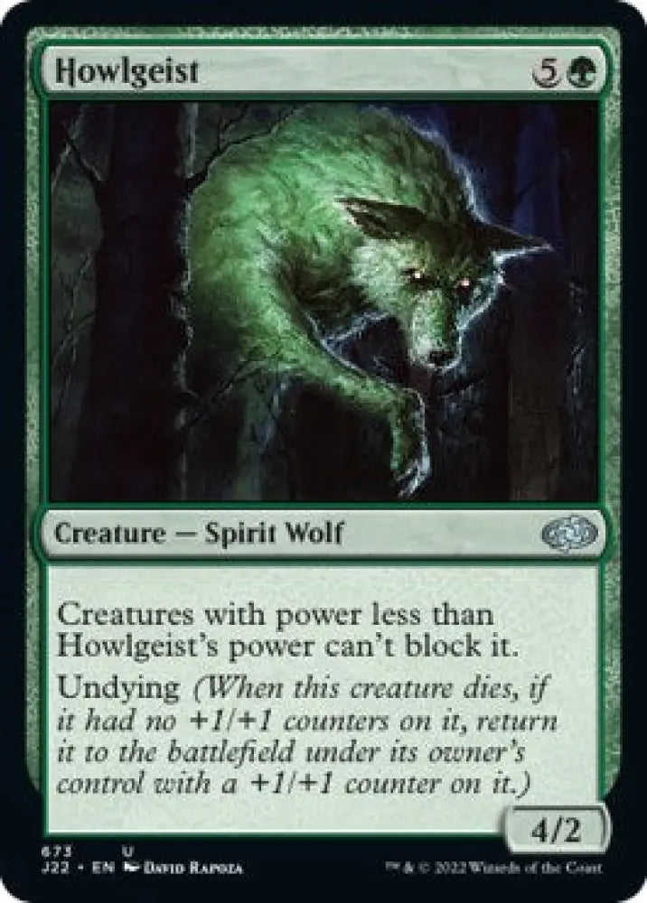 Howlgeist [Jumpstart 2022] - MTG Single