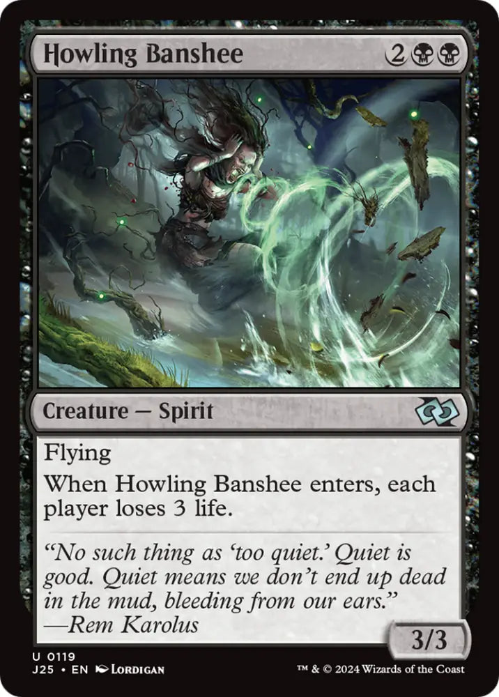 Howling Banshee [Foundations Jumpstart] - MTG Single