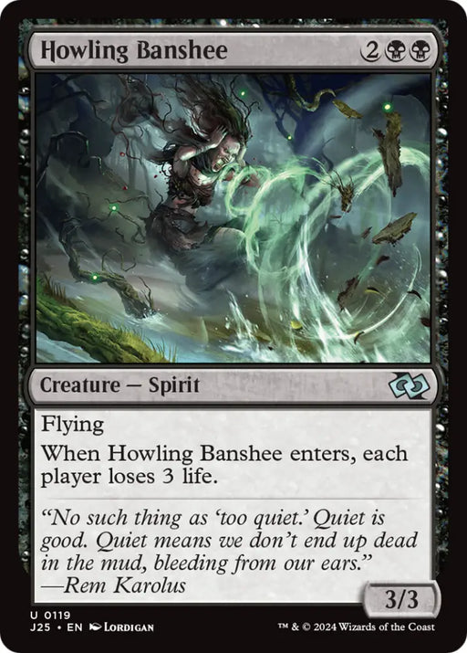 Howling Banshee [Foundations Jumpstart] - MTG Single