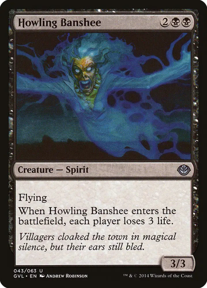 Howling Banshee (Garruk vs. Liliana) [Duel Decks Anthology] - MTG Single