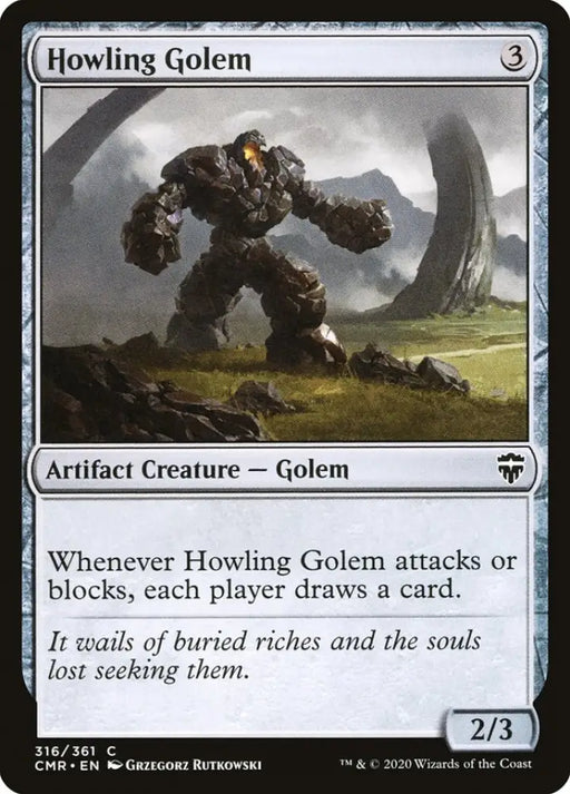 Howling Golem [Commander Legends] - MTG Single