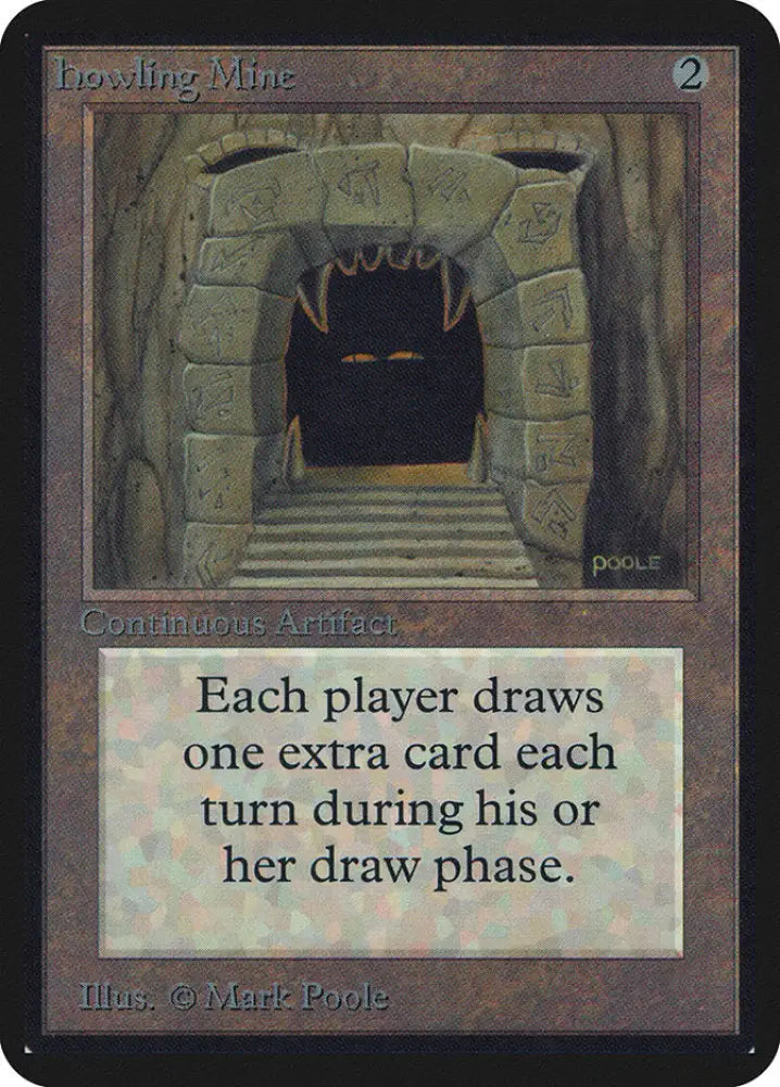 Howling Mine [Alpha Edition] - MTG Single