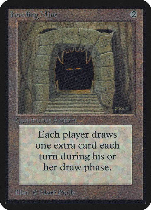 Howling Mine [Alpha Edition] - MTG Single