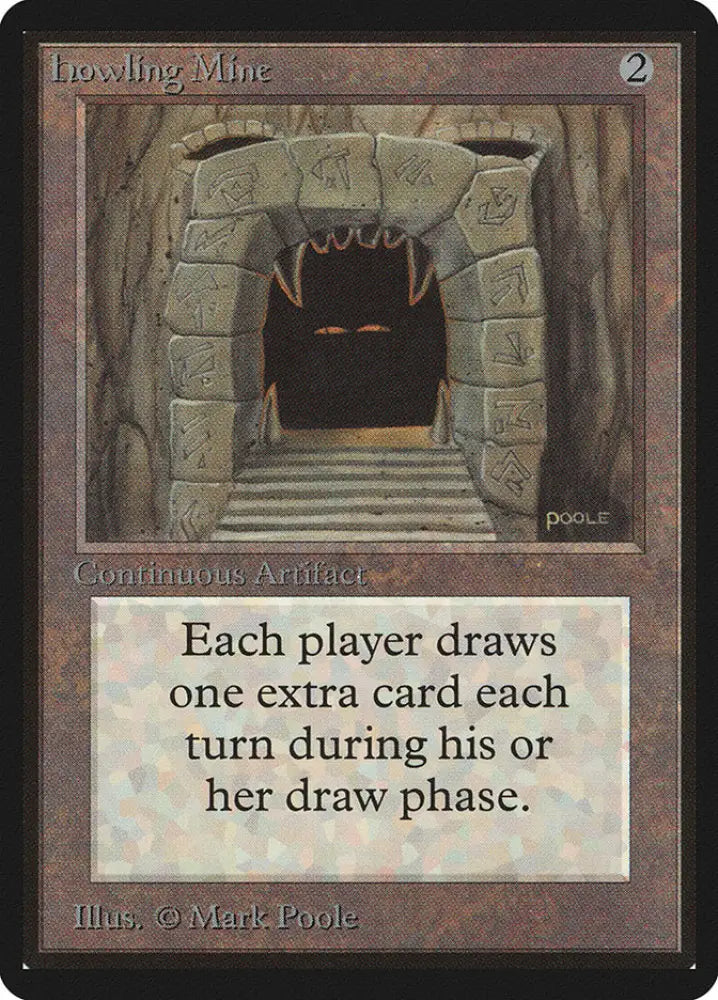 Howling Mine [Beta Edition] - MTG Single