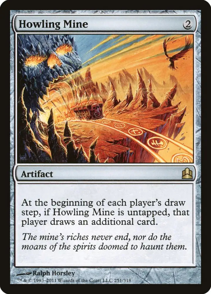 Howling Mine [Commander 2011] - MTG Single