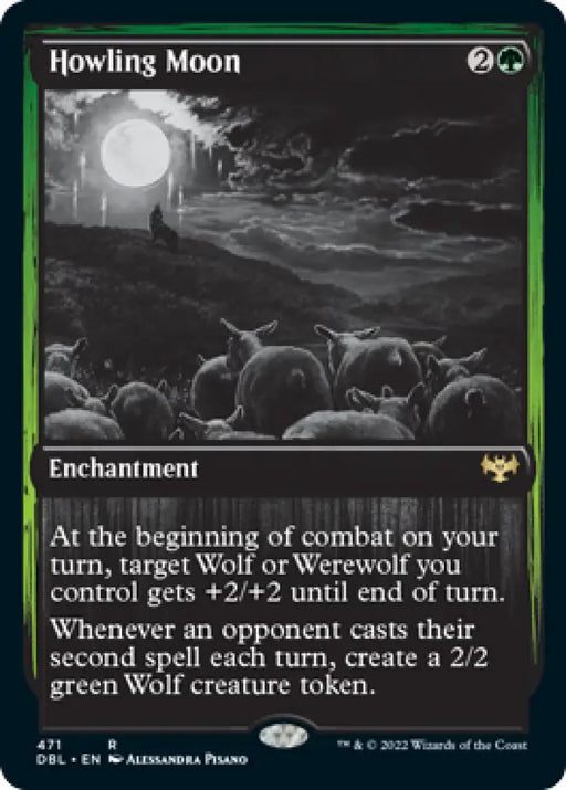 Howling Moon [Innistrad: Double Feature] - MTG Single