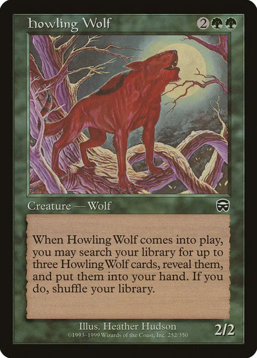 Howling Wolf [Mercadian Masques] - MTG Single