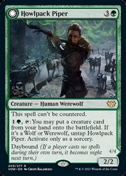 Howlpack Piper // Wildsong Howler [Innistrad: Crimson Vow] - MTG Single