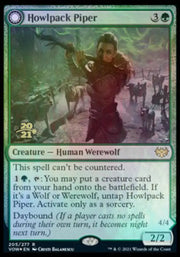 Howlpack Piper // Wildsong Howler [Innistrad: Crimson Vow Prerelease Promos] - MTG Single