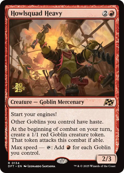 Howlsquad Heavy [Aetherdrift Prerelease Promos] - MTG Single