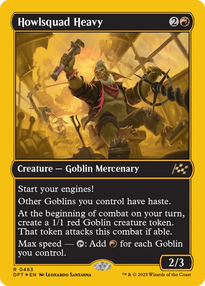 Howlsquad Heavy (First-Place Foil) [Aetherdrift] - MTG Single
