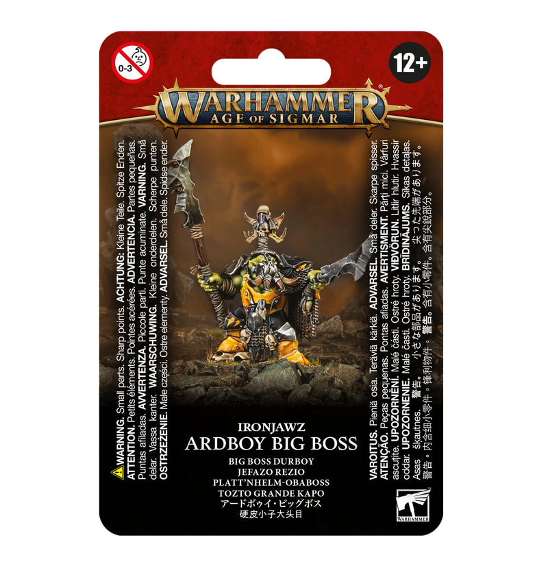 Warhammer : Age of Sigmar - Les Warclans d'Orruk : Ardboy Big Boss
