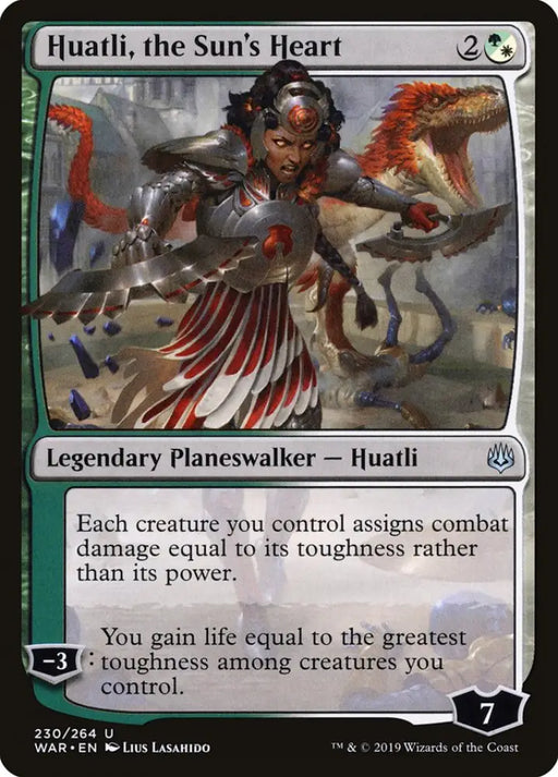 Huatli the Sun’s Heart [War of the Spark] - MTG Single