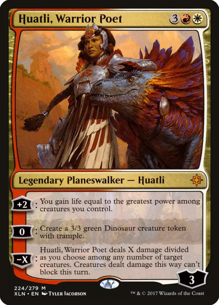 Huatli Warrior Poet [Ixalan] - MTG Single