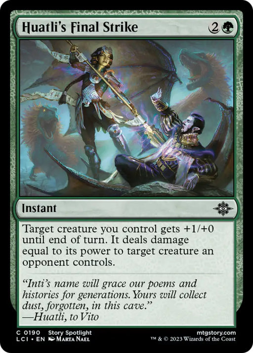 Huatli’s Final Strike [The Lost Caverns of Ixalan] - MTG Single