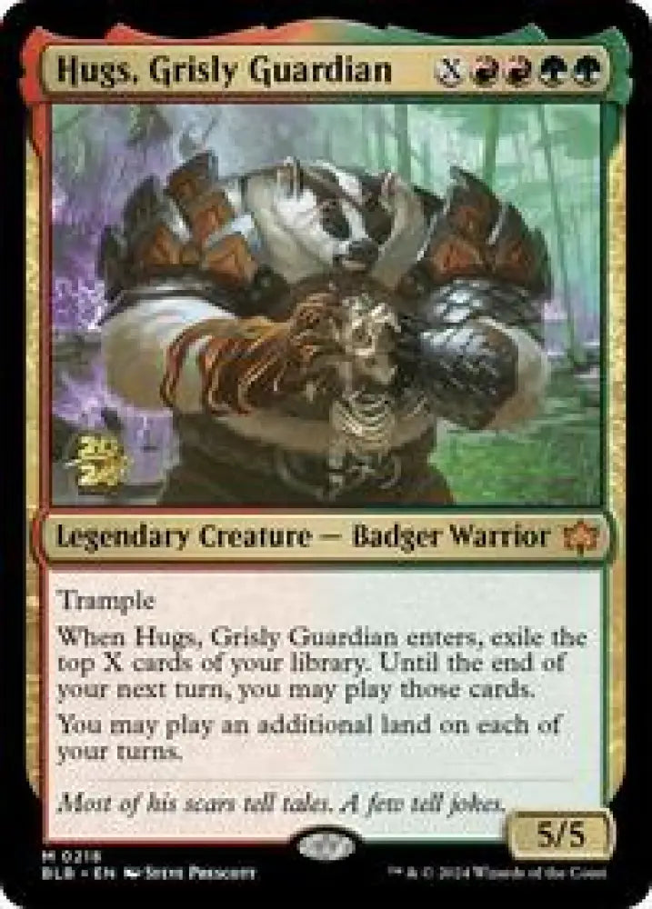 Hugs, Grisly Guardian (218) [Prerelease Cards]