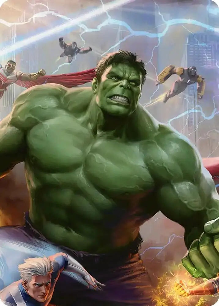 Hulk, Always Angry Art Card (2) [Marvel Super Heroes Art Series]
