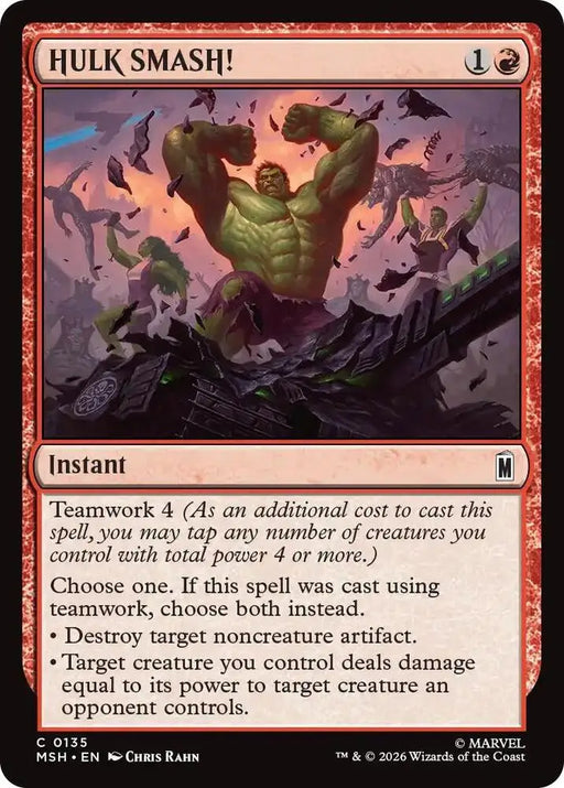 HULK SMASH! (135) [Marvel Super Heroes]