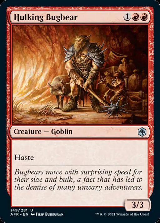 Hulking Bugbear [Dungeons & Dragons: Adventures in the Forgotten Realms] - MTG Single