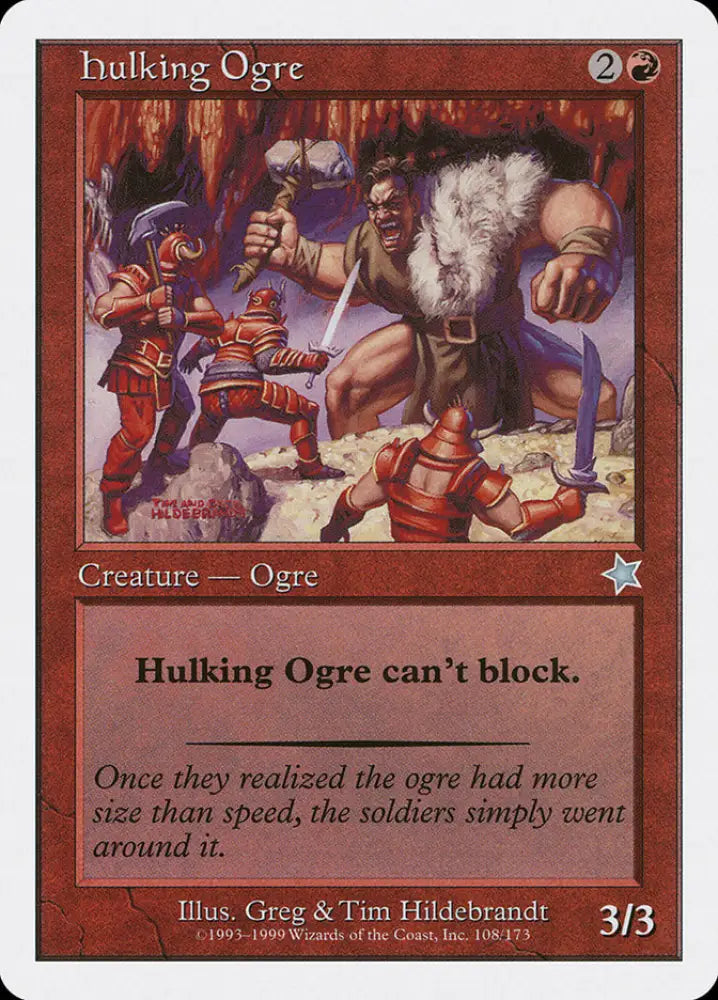Hulking Ogre [Starter 1999] - MTG Single