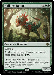 Hulking Raptor (Promo Pack) [The Lost Caverns of Ixalan Promos] - MTG Single