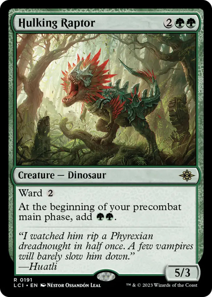 Hulking Raptor [The Lost Caverns of Ixalan] - MTG Single