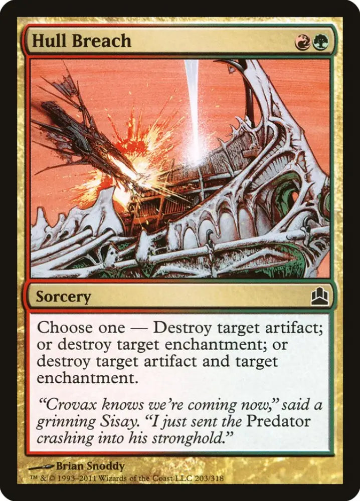 Hull Breach [Commander 2011] - MTG Single
