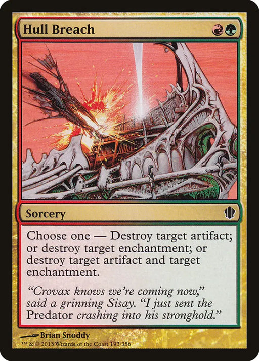 Hull Breach [Commander 2013] - MTG Single