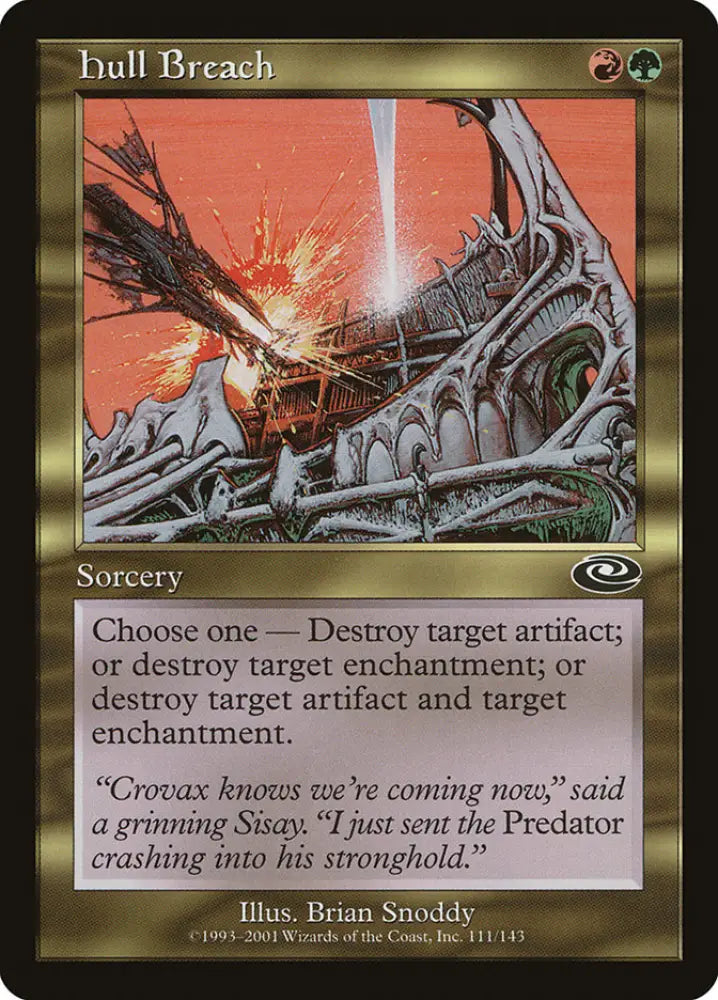 Hull Breach [Planeshift] - MTG Single