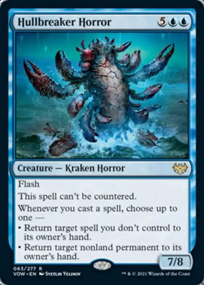 Hullbreaker Horror [Innistrad: Crimson Vow] - MTG Single