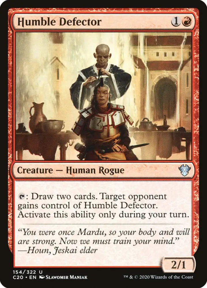 Humble Defector [Commander 2020] - MTG Single