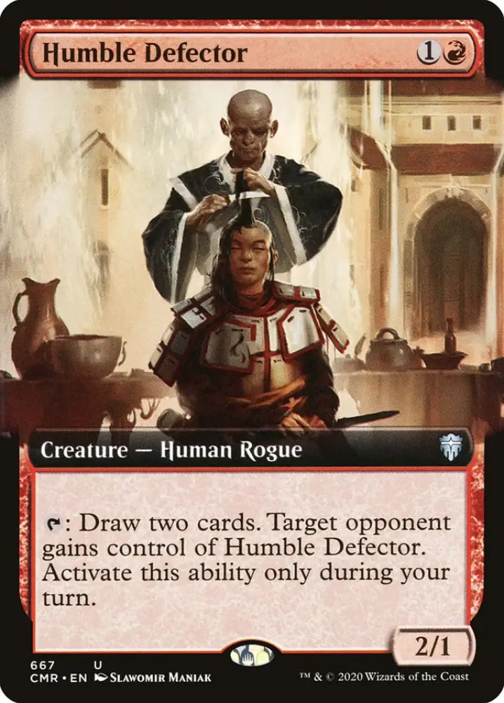 Humble Defector (Extended Art) [Commander Legends] - MTG Single